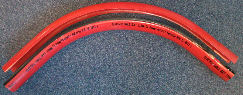 Split Power Duct bend